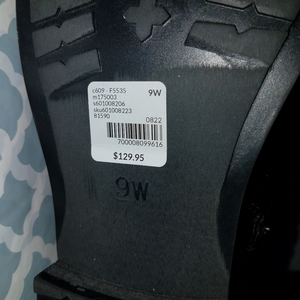 Lane Bryant 9W Wide Calf Ascena Black Boots New - Picture 9 of 15